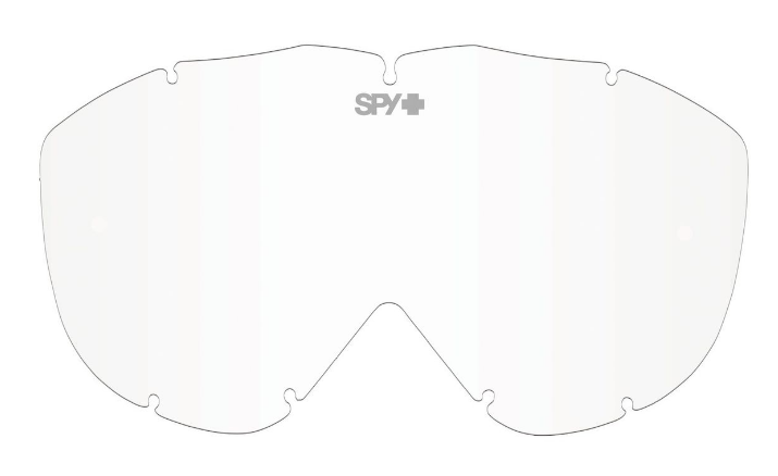 Линза для мото очков SPY+ Targa Mini Mx Smoke Lens W/Posts (91095000211)
