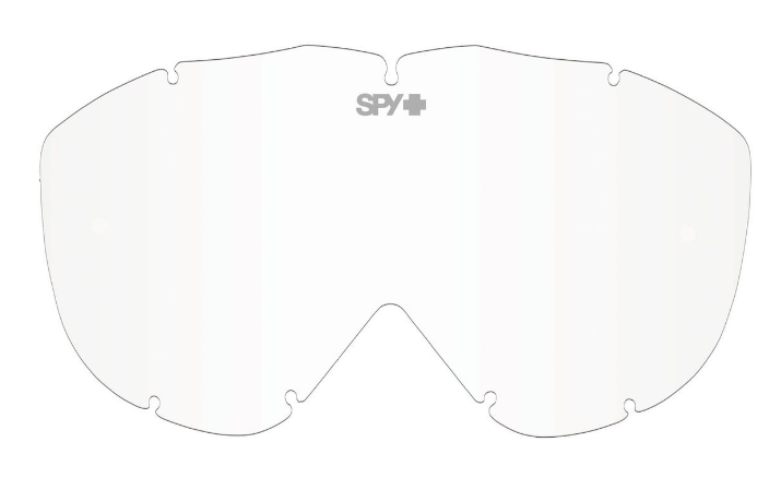 Лінза для мото очок SPY + Targa Mini Mx Smoke Lens W /Posts (91095000211)