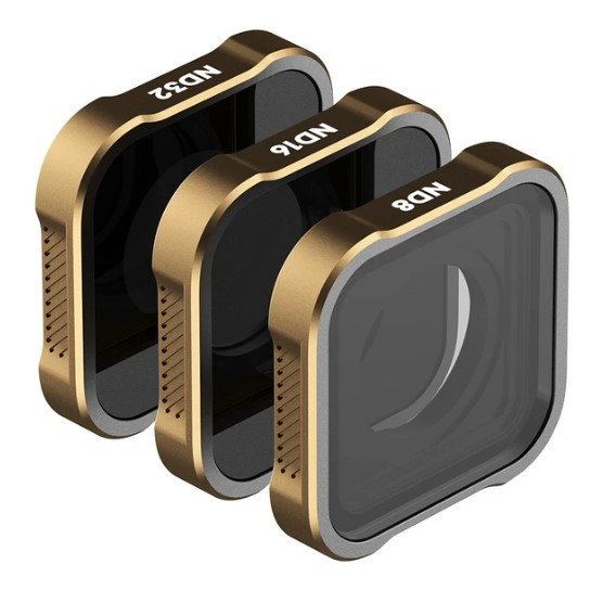 Набор фильтров PolarPro ND8, ND16, ND32 для GoPro Hero 11, Hero 10, Hero 9 APPRO-005 (H9-SHUTTER)