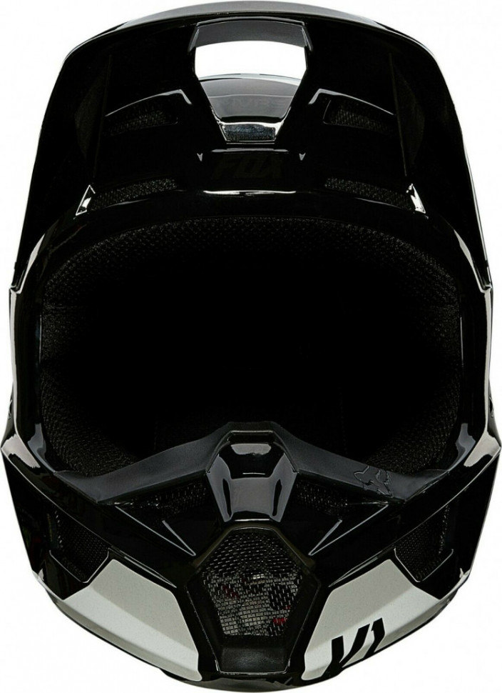 Детский мотошлем FOX YTH V1 Mips Revn Helmet Black/White