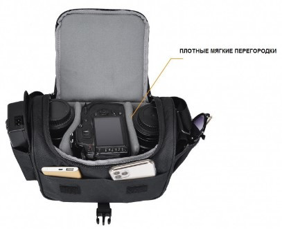Сумка для фотоаппарата Caden D27B Black (58525)