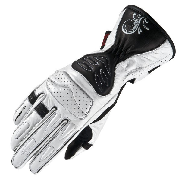 Мотоперчатки женские Shima Caldera White/Black