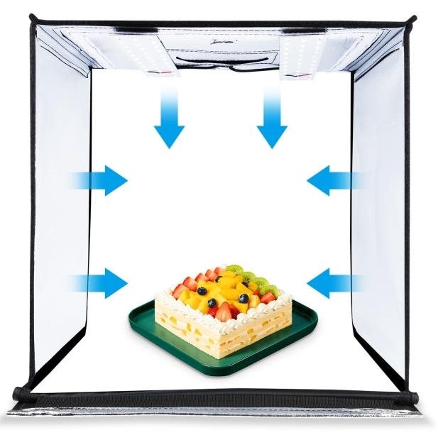 Фотобокс с подсветкой Puluz PU5040EU LED 40x40x40 см.