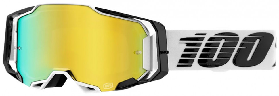 Мото очки 100% Armega Goggle Atmos Red Mirror Lens Gold (50721-259-09)