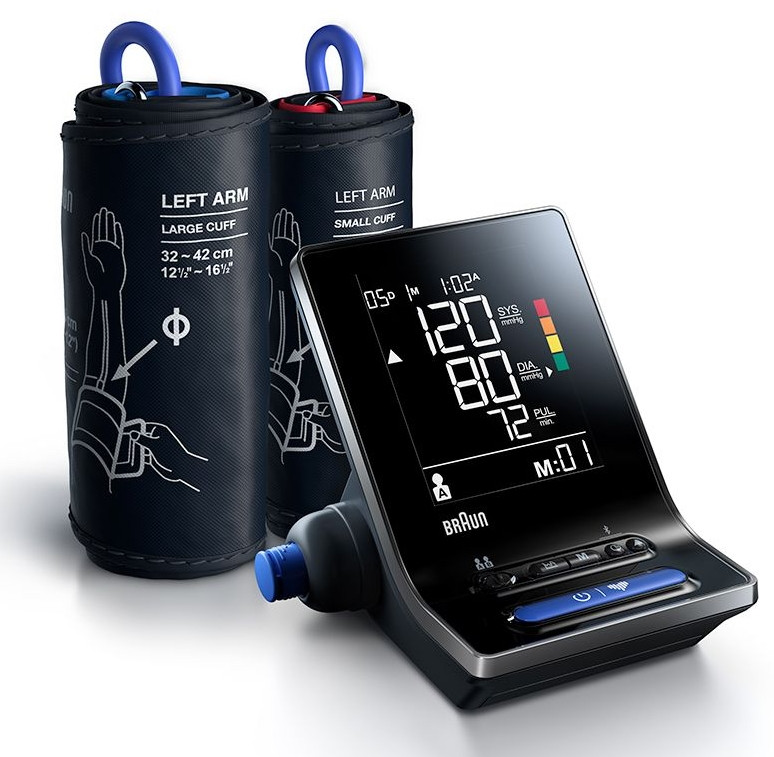 Профессиональный автоматический тонометр Braun BPM ExactFit™ 5 Connect BUA6350