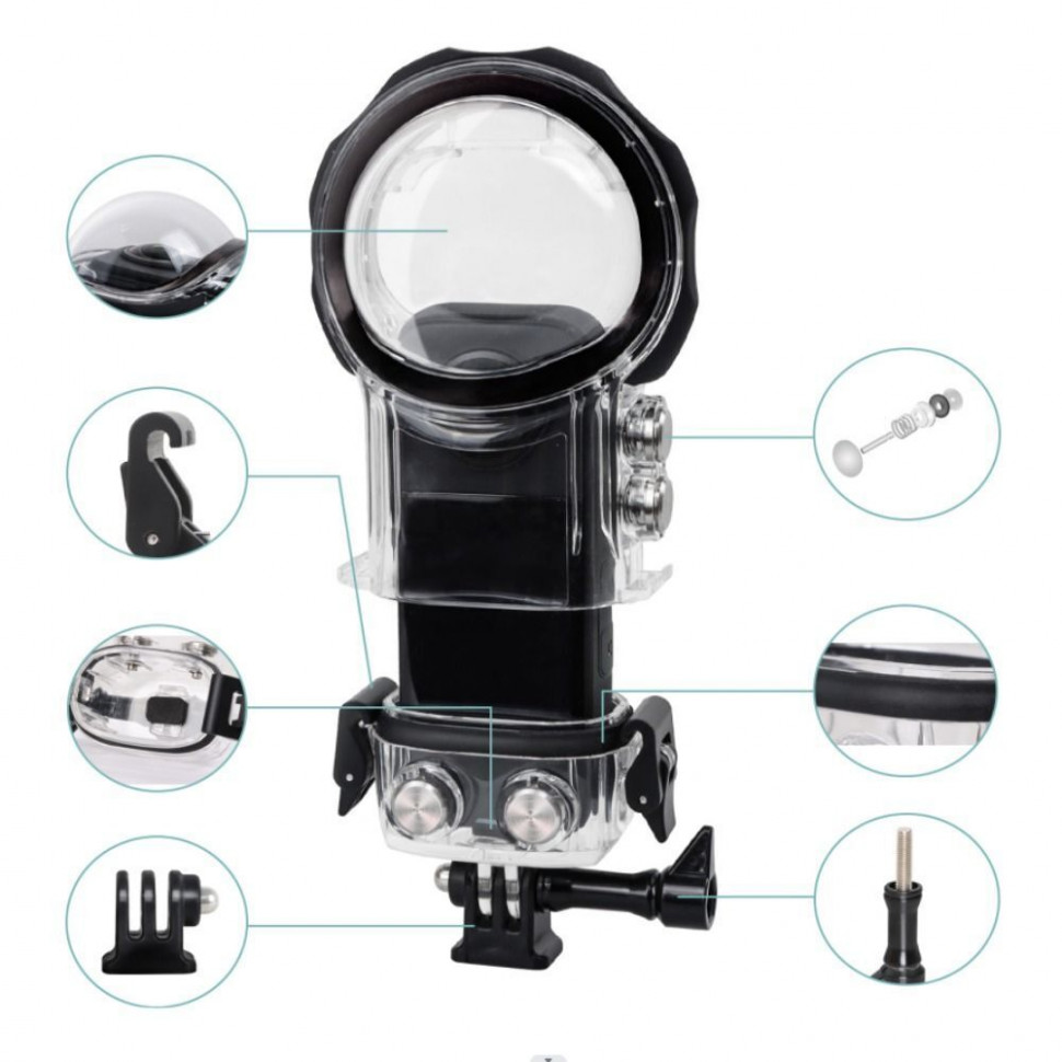 Аквабокс MSCAM для Insta360 X3