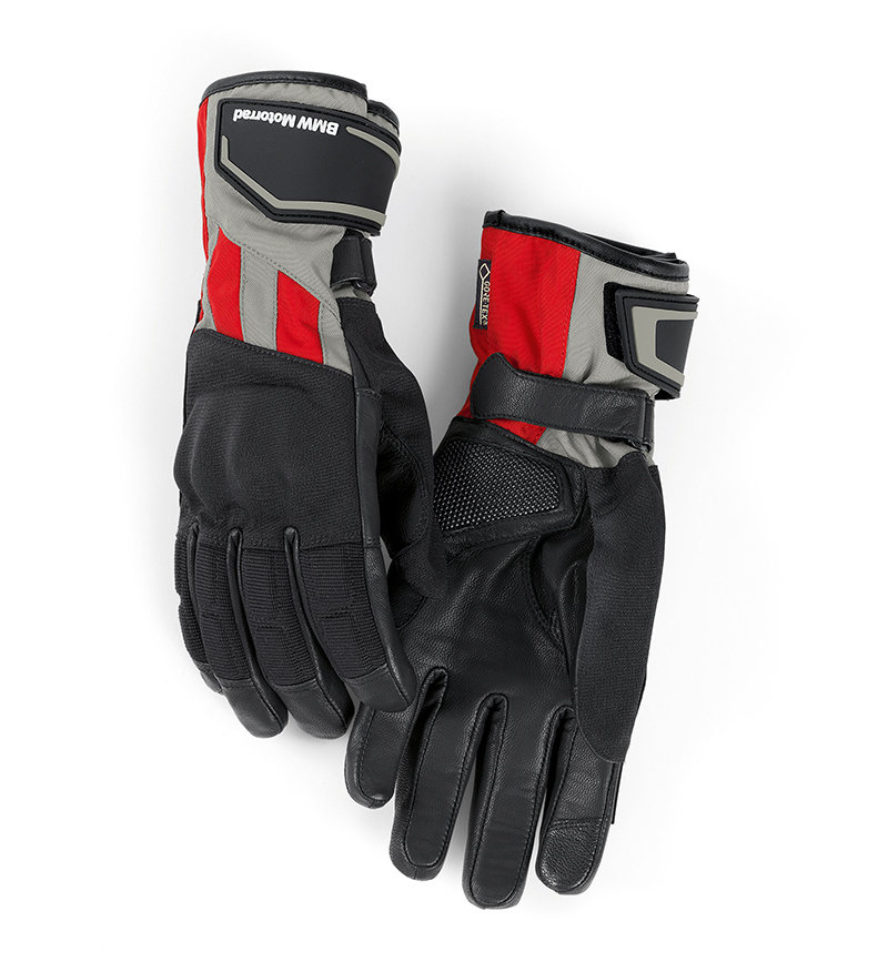 Мотоперчатки жіночі BMW Motorrad GS Dry Glove Black /Grey /Red