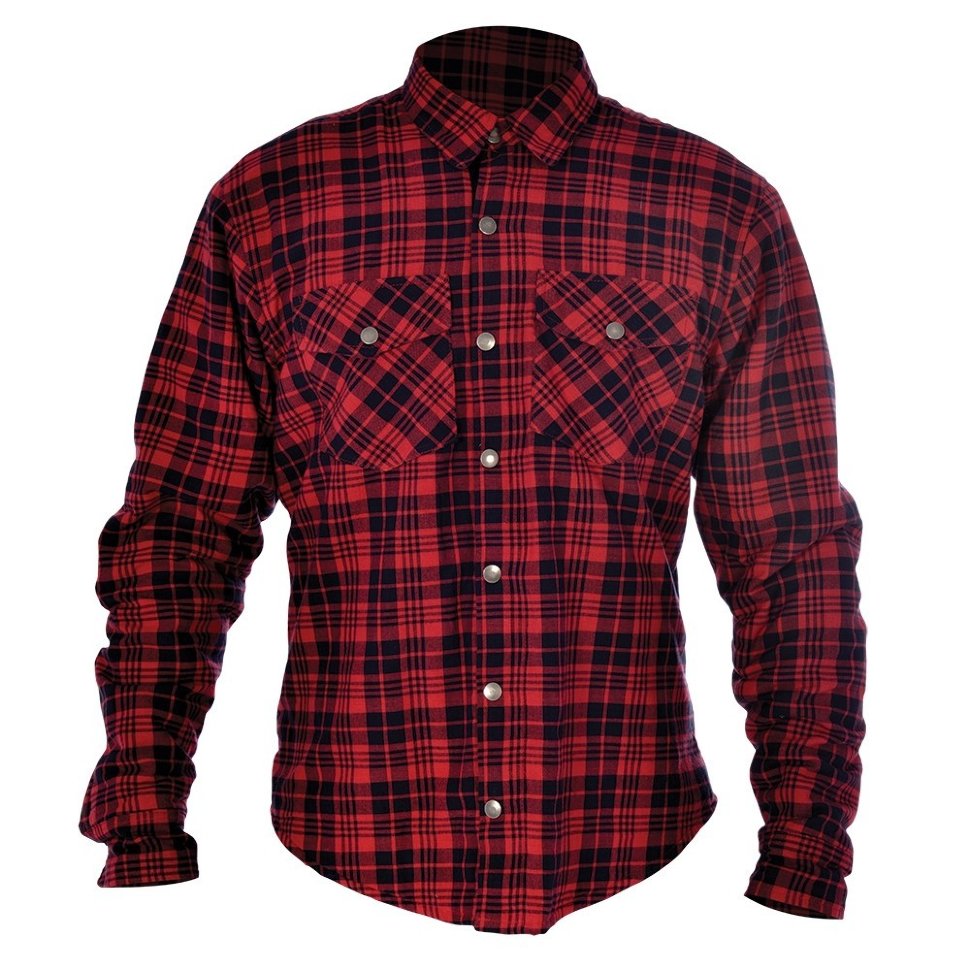Моторубашка Oxford Kickback Shirt Checker Red /Black