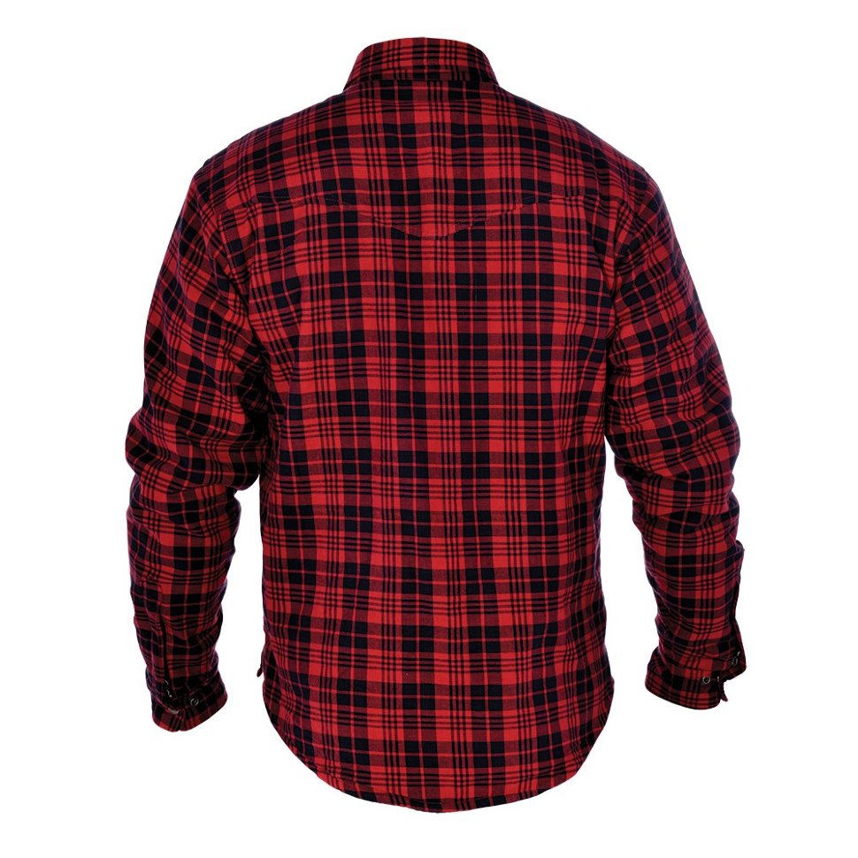 Моторубашка Oxford Kickback Shirt Checker Red /Black