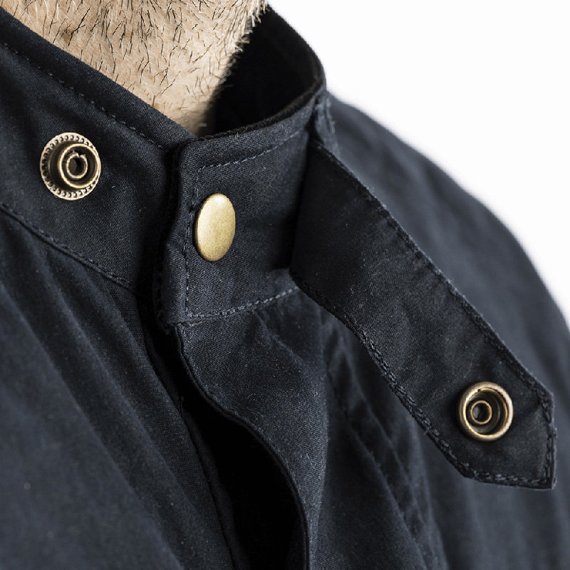 Мотокуртка чоловіча RST Classic TT Wax Short III CE Mens Textile Jacket Navy