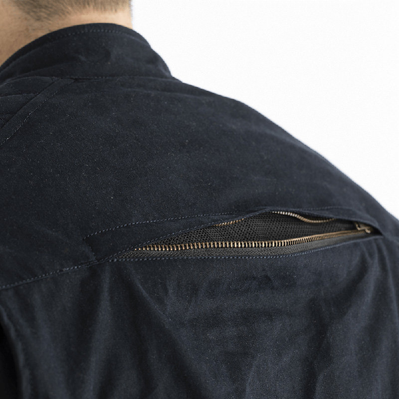 Мотокуртка чоловіча RST Classic TT Wax Short III CE Mens Textile Jacket Navy