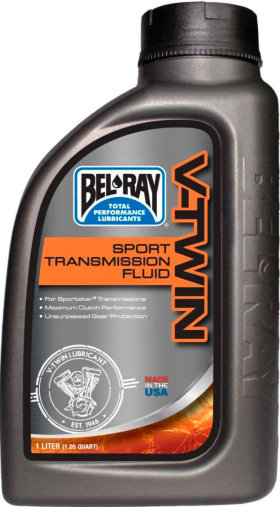 Трансмиссионное масло Bel-Ray V-Twin Sport Transmission Fluid 80W 1л