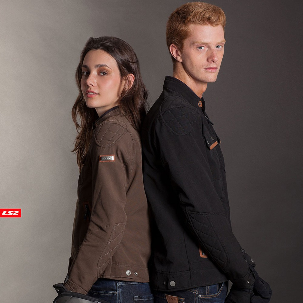 Мотокуртка жіноча LS2 Bullet Lady Jacket Brown