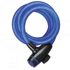 Трос протиугінний Oxford Cable Lock 12mm x 1800mm Blue (OF245)