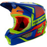 Детский мотошлем FOX YTH V1 Oktiv Helmet Blue