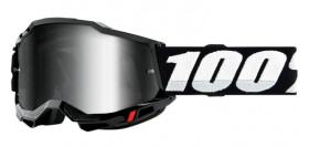 Мото очки 100% Accuri 2 Goggle Black Mirror Silver Lens (50221-252-01)