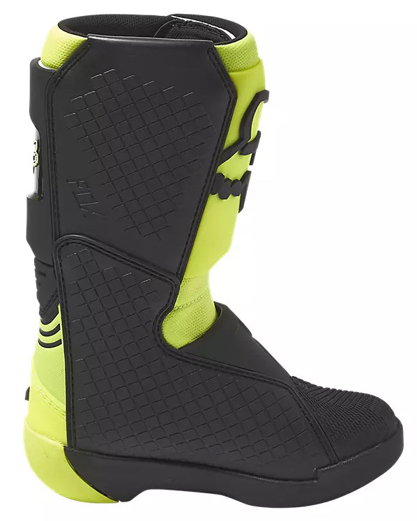 Мотоботы детские FOX Comp Youth Boot Flo Yellow