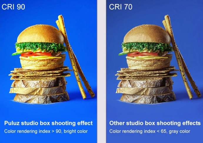 Фотобокс с подсветкой Puluz PU5041B 40x40x40 см.