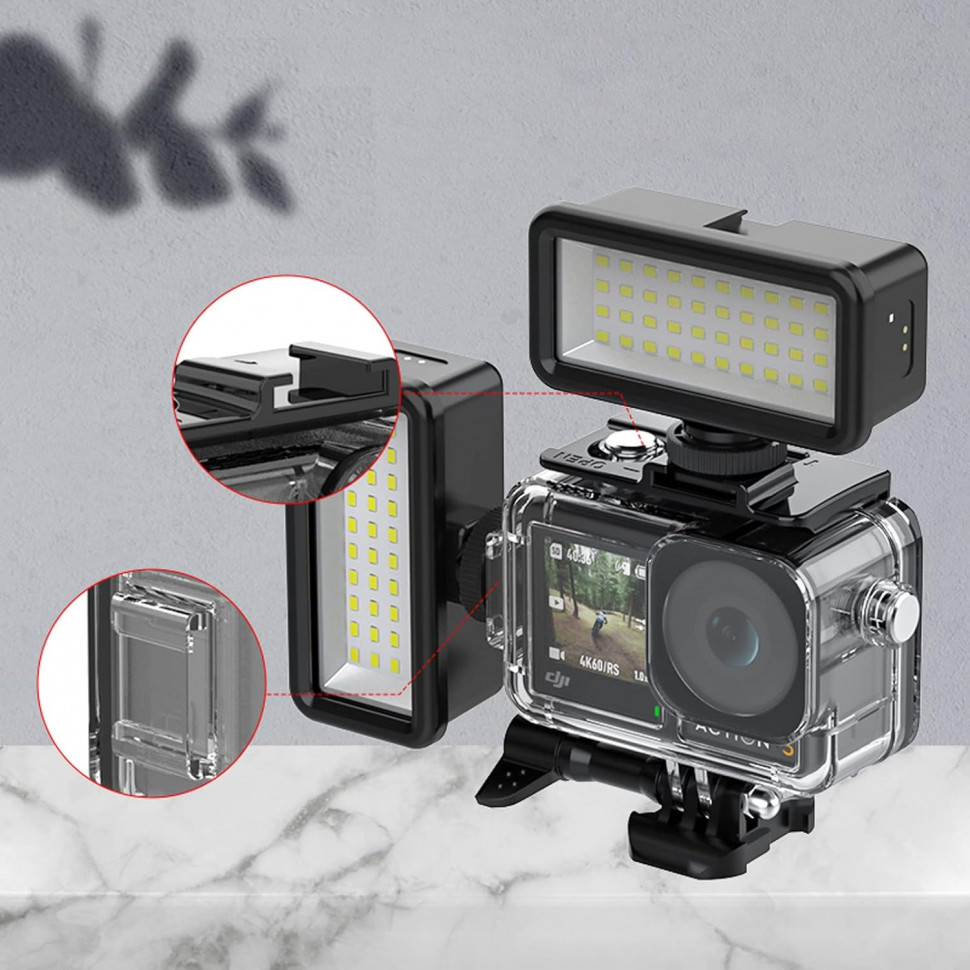 Аквабокс MSCAM для DJI Action 3, Action 4