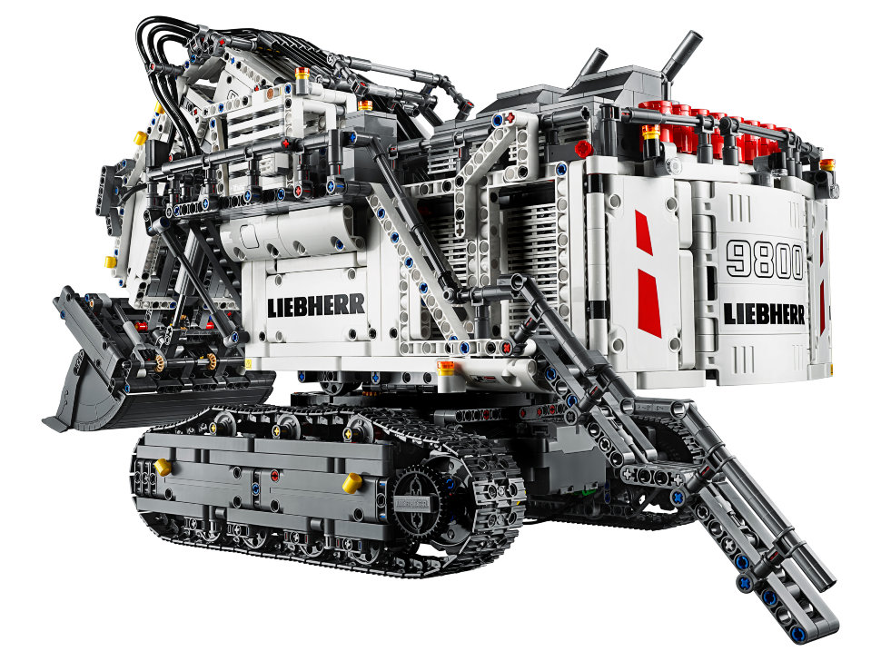 Конструктор Lego Technic: экскаватор Liebherr R 9800 (42100)