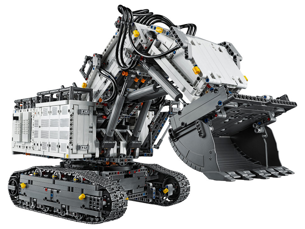Конструктор Lego Technic: экскаватор Liebherr R 9800 (42100)