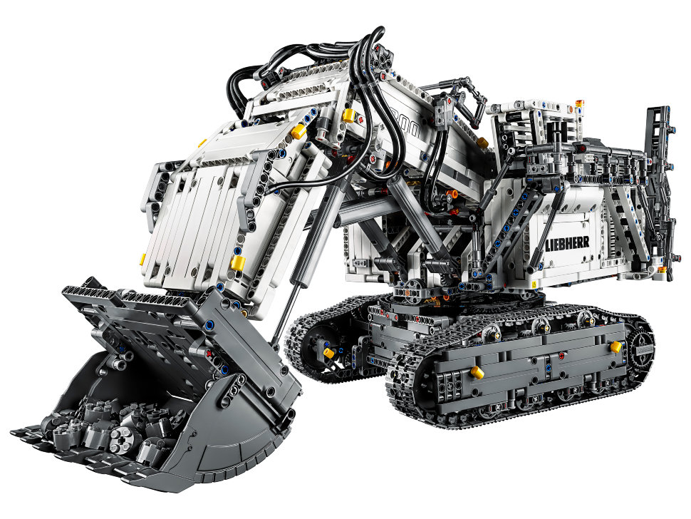 Конструктор Lego Technic: экскаватор Liebherr R 9800 (42100)