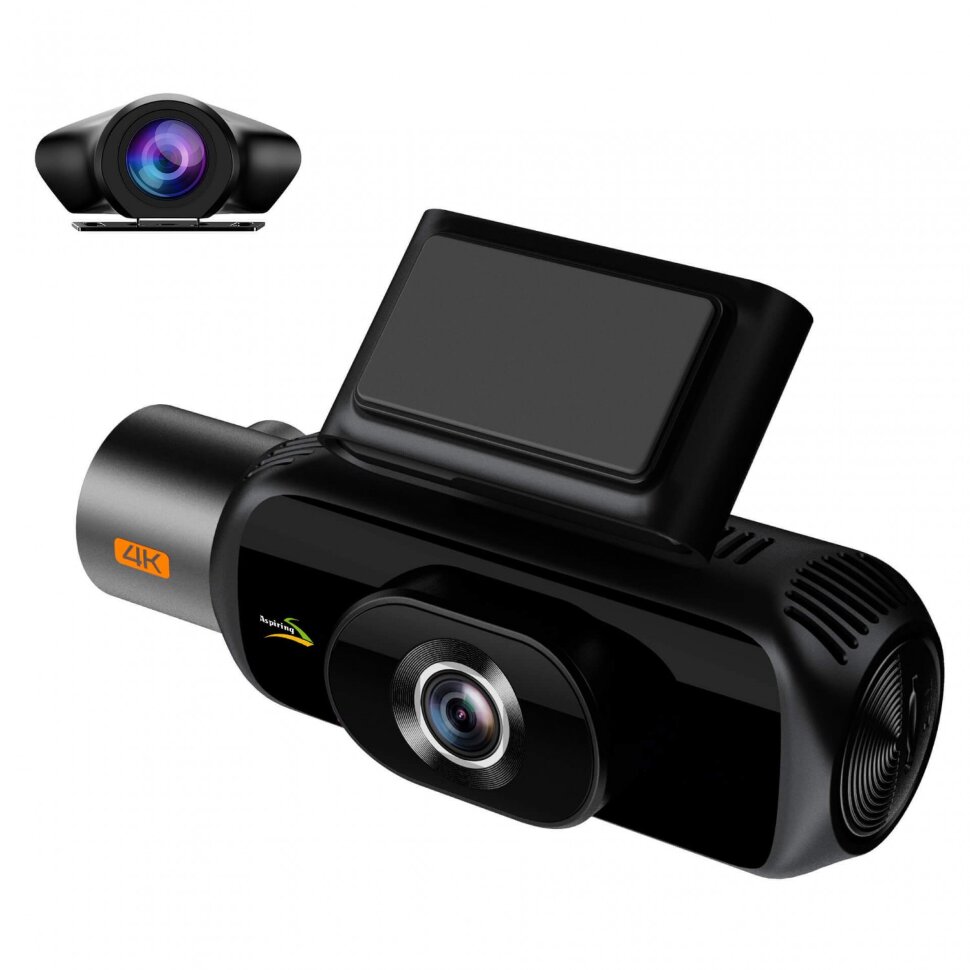 Відеореєстратор Aspiring Griffon 2 з 4К, GPS, Wi-Fi і трьома камерами