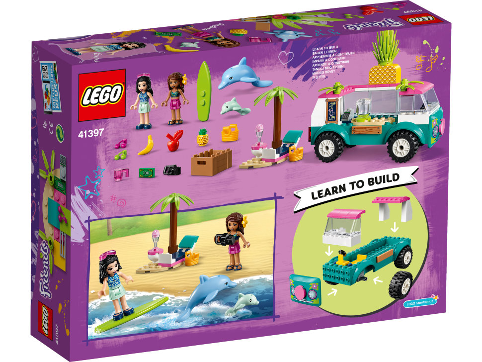 Конструктор Lego Friends: фургон-бар для приготовления сока (41397)
