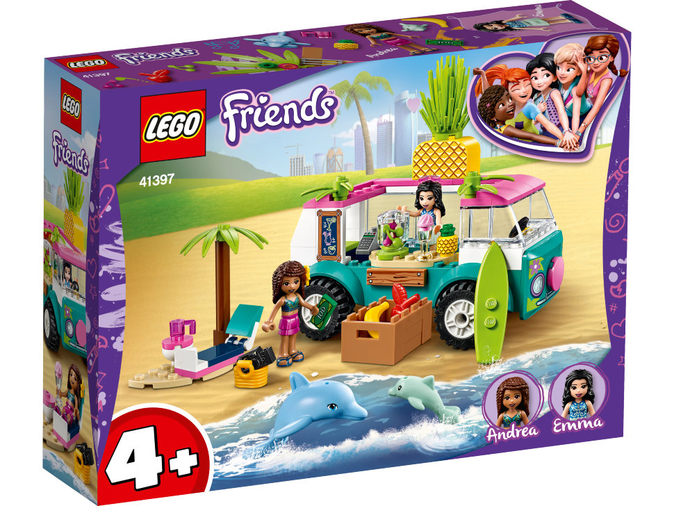 Конструктор Lego Friends: фургон-бар для приготовления сока (41397)