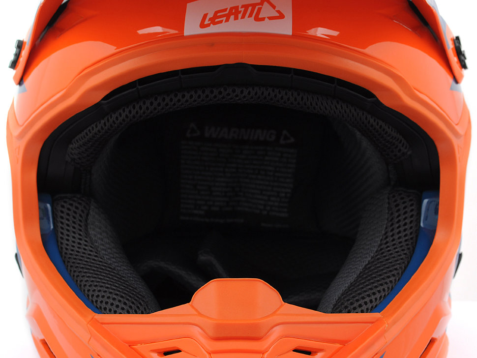 Мотошлем Leatt GPX 4.5 V20 ECE Orange/Denim
