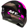 Мотошлем MT Helmets Targo Rigel Pink /Black /Brown