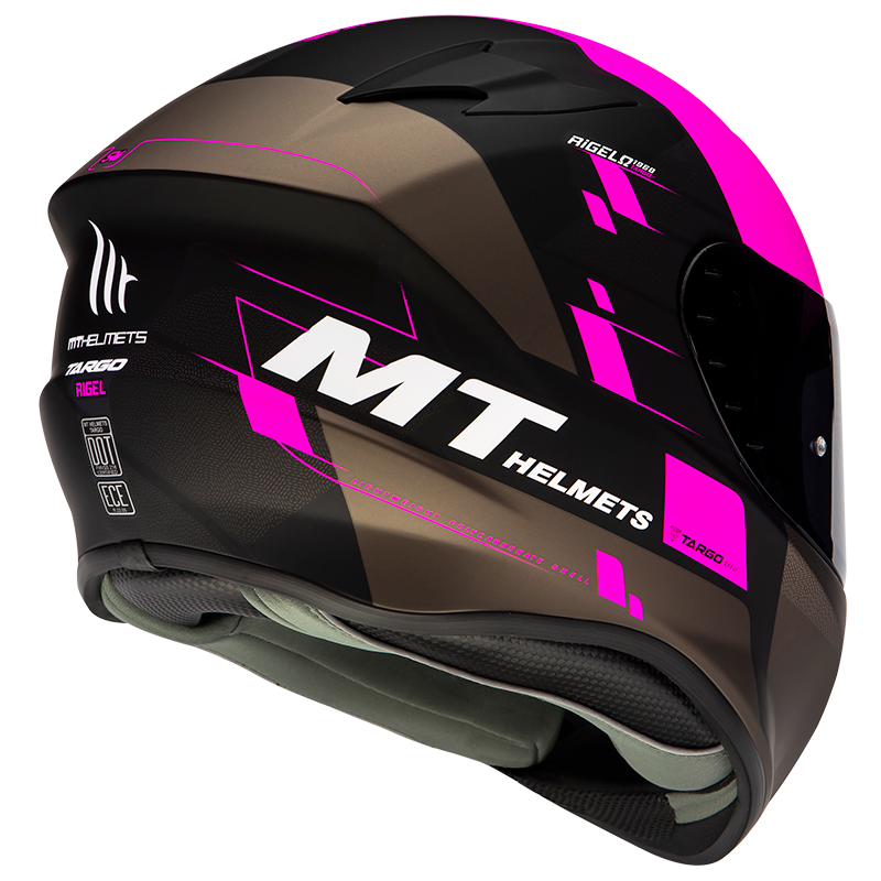 Мотошлем MT Helmets Targo Rigel Pink/Black/Brown