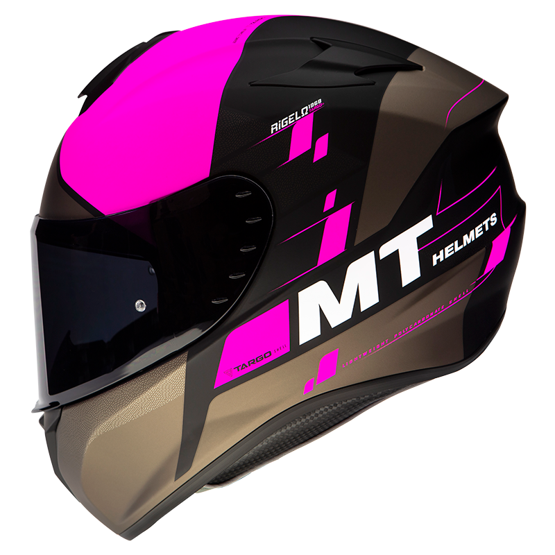Мотошлем MT Helmets Targo Rigel Pink/Black/Brown