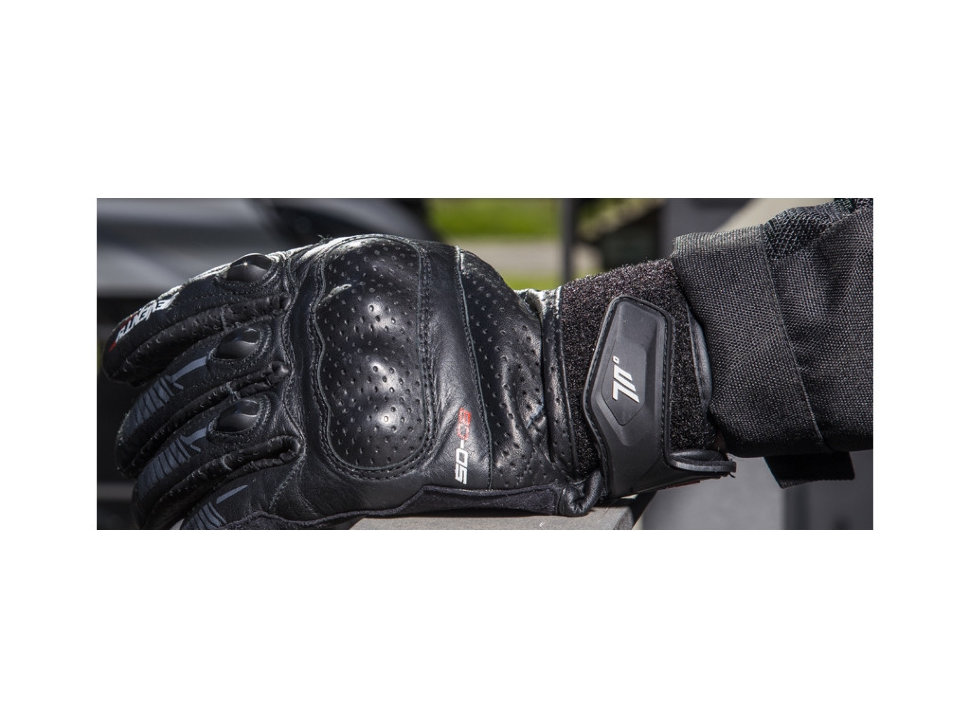 Мотоперчатки Seventy SD-C8 Summer Urban Black/Grey