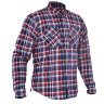 Моторубашка Oxford Kickback Shirt Checker Red/Blue