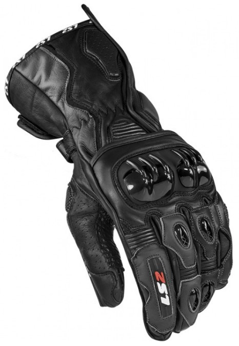Мотоперчатки чоловічі LS2 Swift Racing Gloves Black