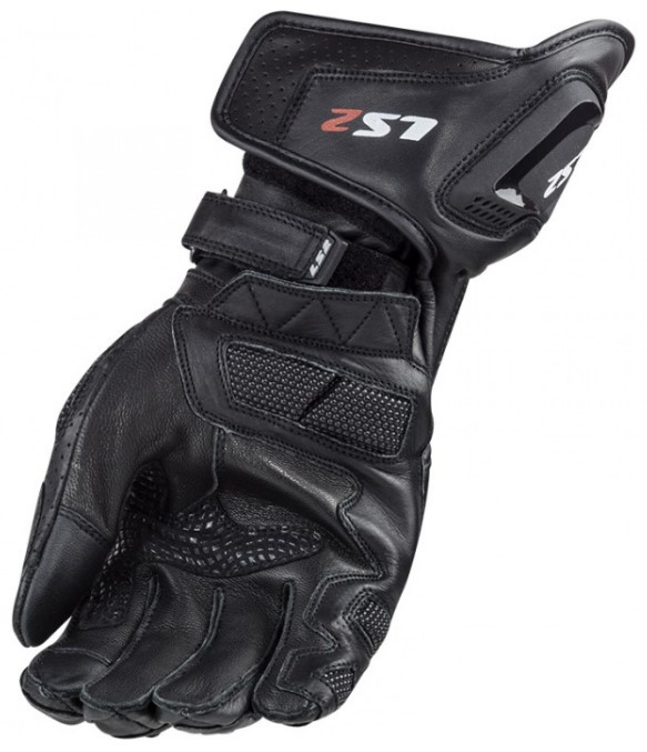 Мотоперчатки чоловічі LS2 Swift Racing Gloves Black