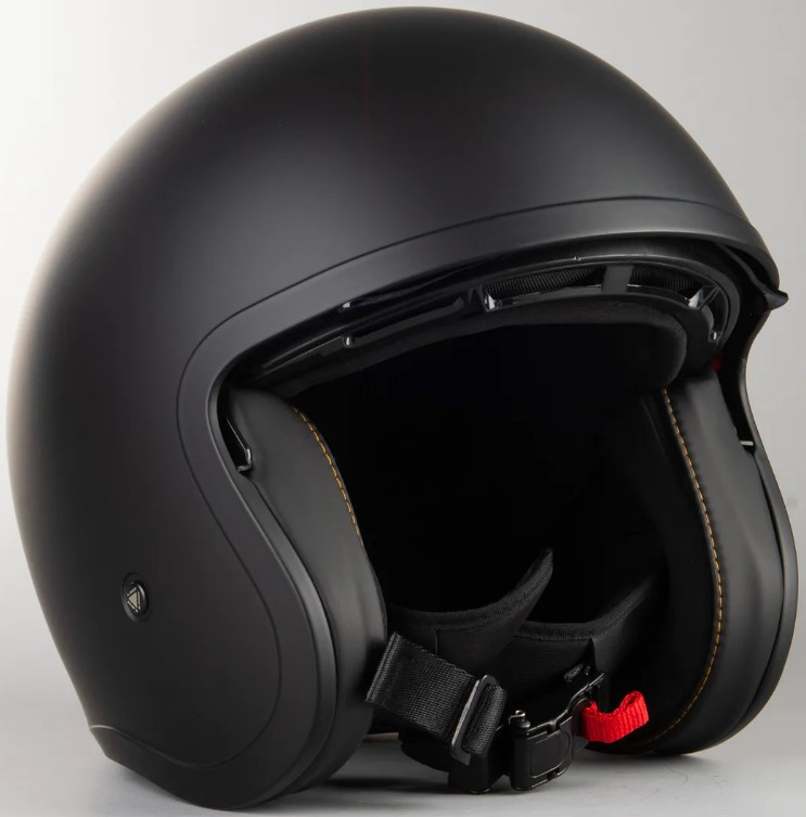 Мотошлем LS2 OF599 Spitfire Single Mono Matt Black