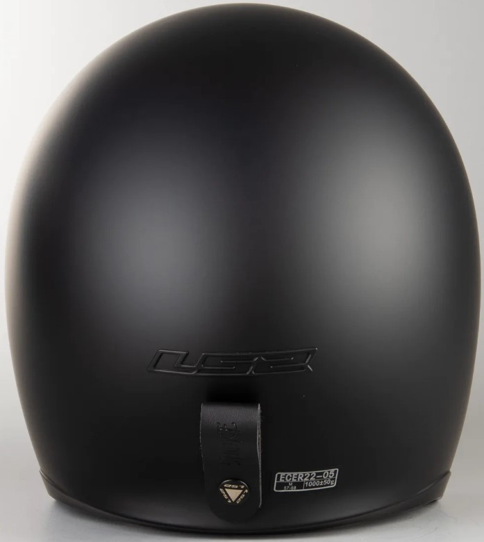 Мотошлем LS2 OF599 Spitfire Single Mono Matt Black