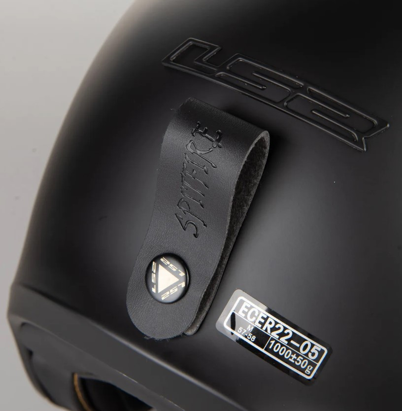 Мотошлем LS2 OF599 Spitfire Single Mono Matt Black