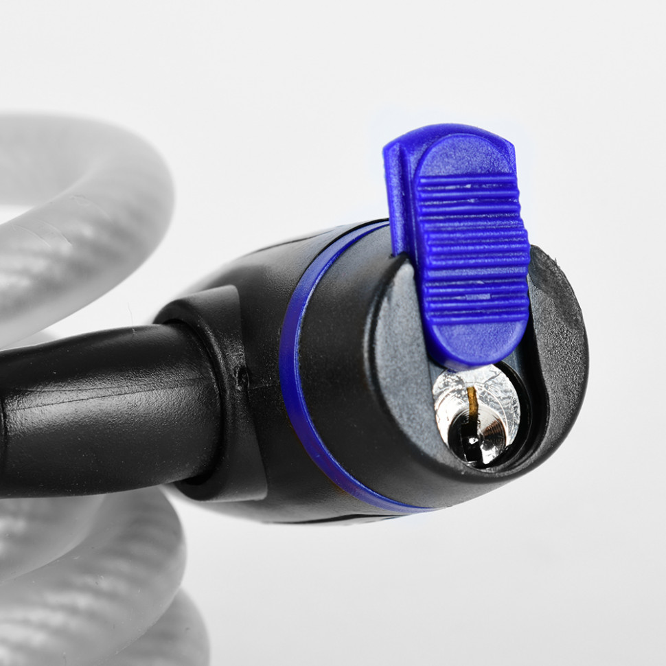 Трос противоугонный Oxford Cable Lock 12mm x 1800mm Clear (OF247)