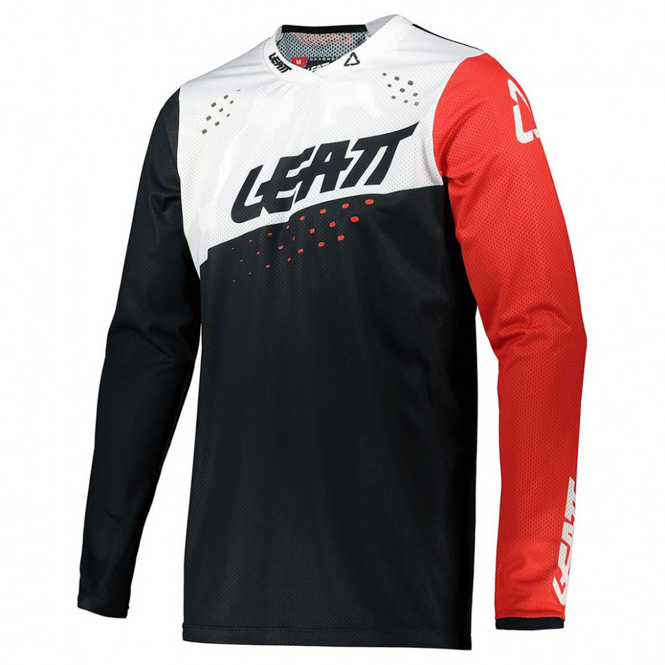 Мотоджерси Leatt Jersey GPX 4.5 Lite Black/White