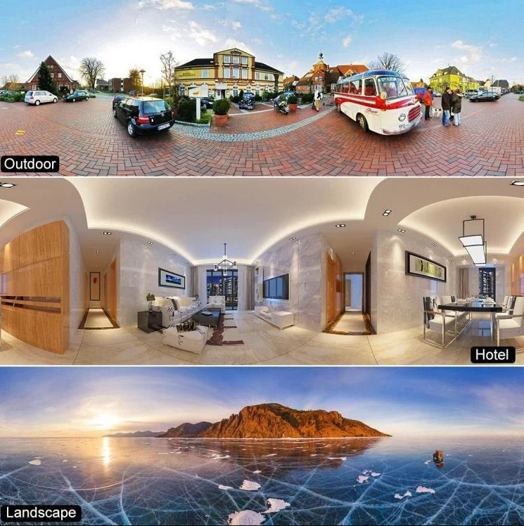 Штатив для панорамной съёмки Puluz PU362R Red (34268)