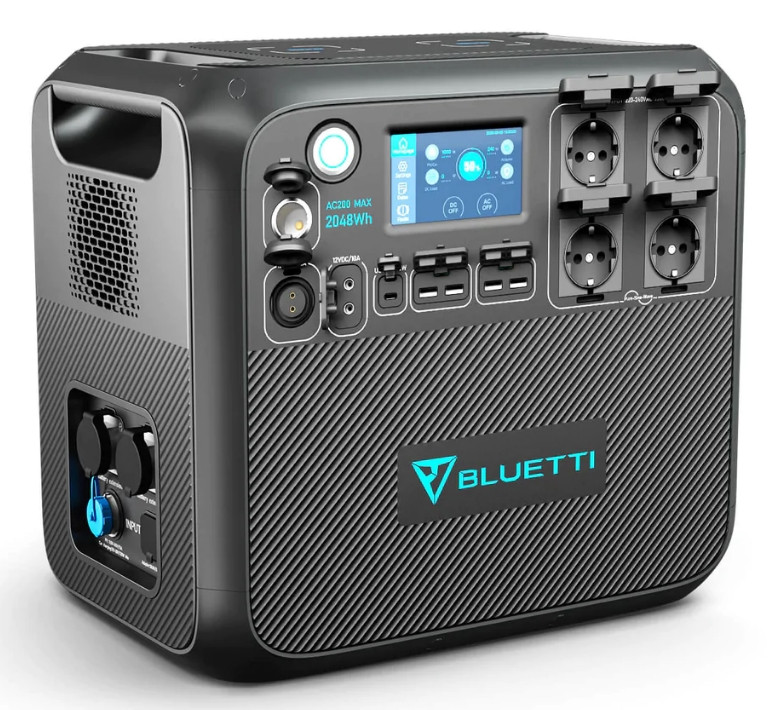 Зарядная станция BLUETTI AC200MAX (2048 Вт·ч / 2400 Вт)