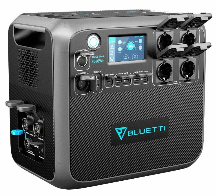 Зарядная станция BLUETTI AC200MAX (2048 Вт·ч / 2400 Вт)
