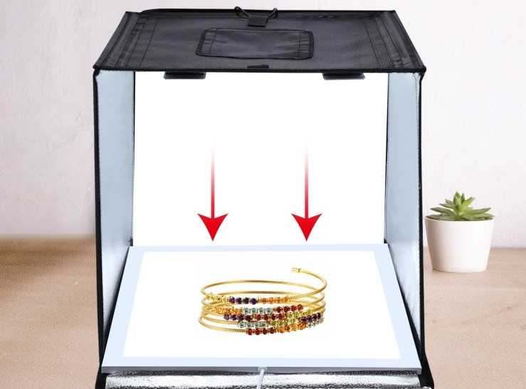 Фотобокс с подсветкой Puluz PU5060EU LED 60x60x60 см.