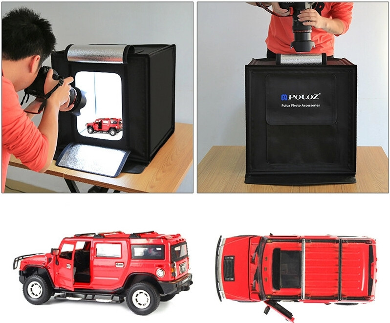 Фотобокс с подсветкой Puluz PU5060EU LED 60x60x60 см.