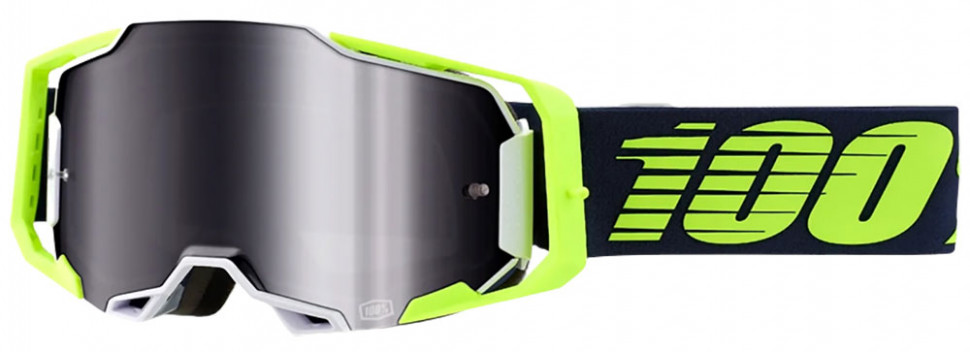 Мото очки 100% Armega Goggle Deker Red Mirror Lens Silver (50721-252-08)