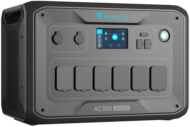 Портативный инвертор BLUETTI AC300 + аккумуляторный модуль B300 (BAC300B300) (3072 Вт·ч / 3000 Вт)