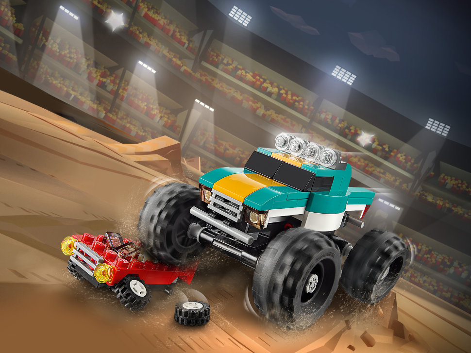 Конструктор Lego Creator: монстр-трак (31101)